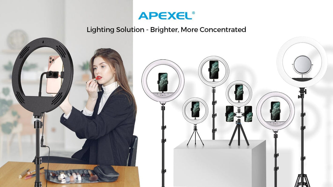 The most popular selfie artifact - selfie ring light