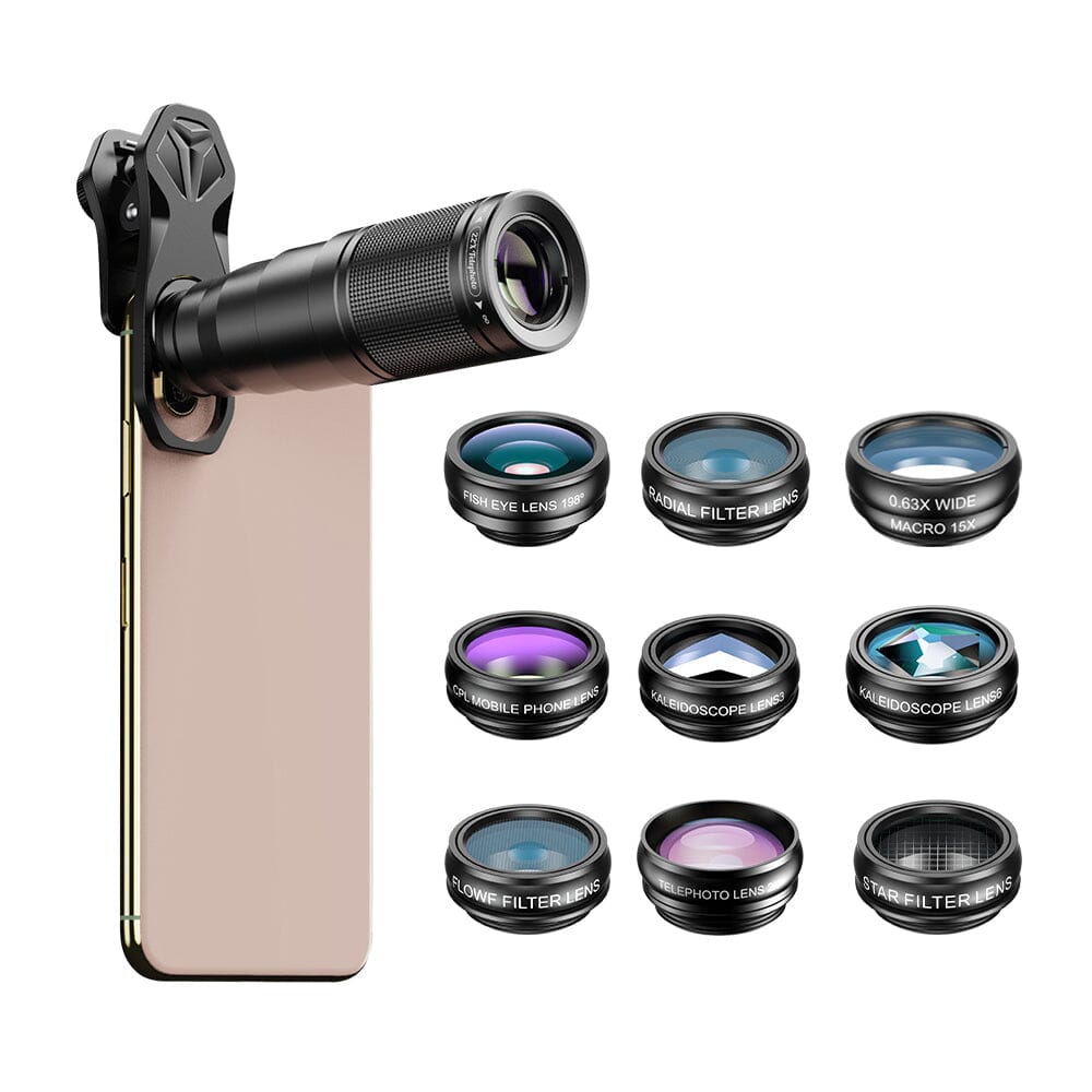 22X 10 in 1 Phone Lens Kit APEXEL 