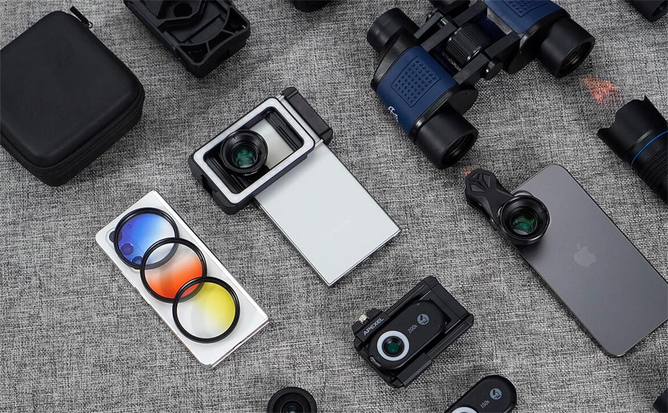 Phone lenses,binoculars,Filter,Microscopes,smartphone adapter