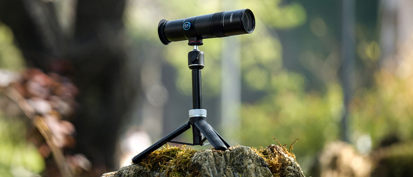 Apexel TeleCular 3-30X Telephoto Lens for Birds