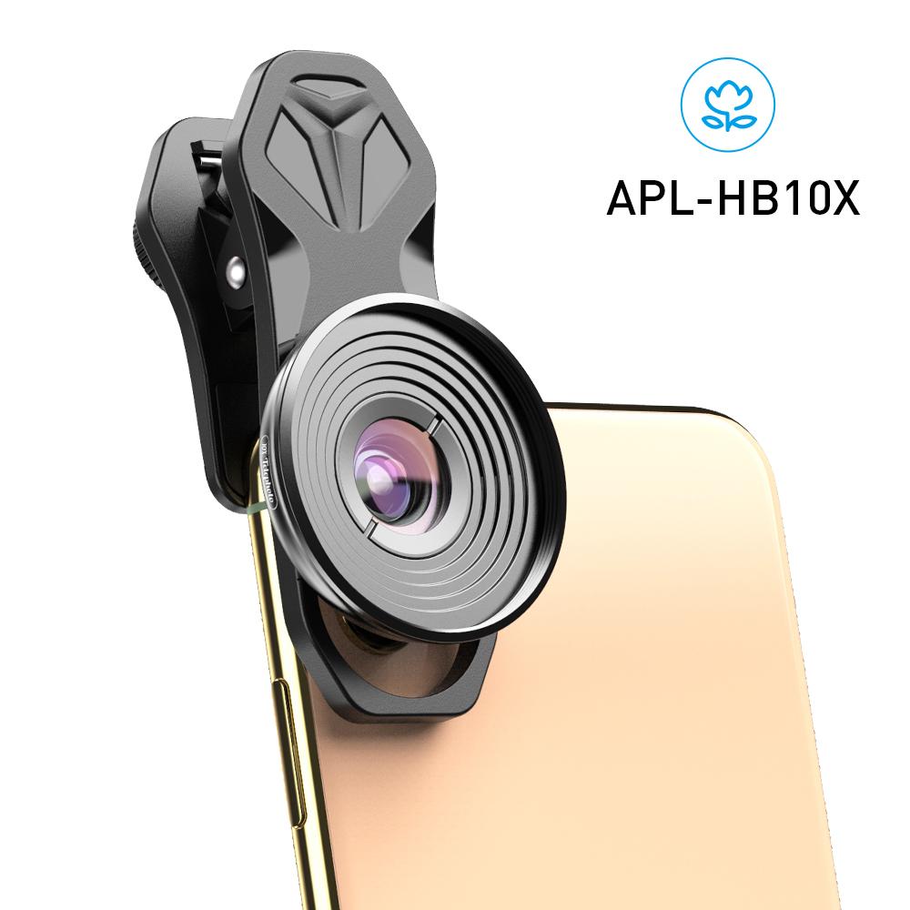 Dual Camera Clip HD 10x Macro Lens for Mobile Phone APEXEL 