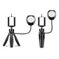 Mobile Table Tripod LED Light Mobile Photography Accessories APEXEL 