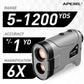 APEXEL Laser Rangefinder 600M 800M 1200M Laser Golf Distance Finder Meter for Golf Sport, Hunting, Survey APEXEL 1200 