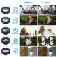 10 in 1 Phone Lens Kits Telephoto Fisheye Wide Angle Macro Kaleidoscope Star Radial CPL Flow Filter APEXEL 