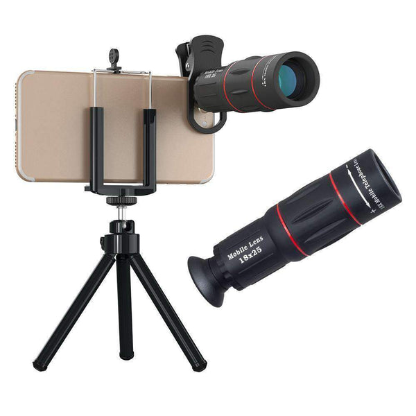 18x Telephoto Mobile Phone Lens With Clip - Apexel