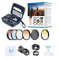 Phone Lens Kits 0.45X Super Wide Angle Macro 37/52mm CPL ND32 Grad Color Filter Mobile Photography Accessories APEXEL 